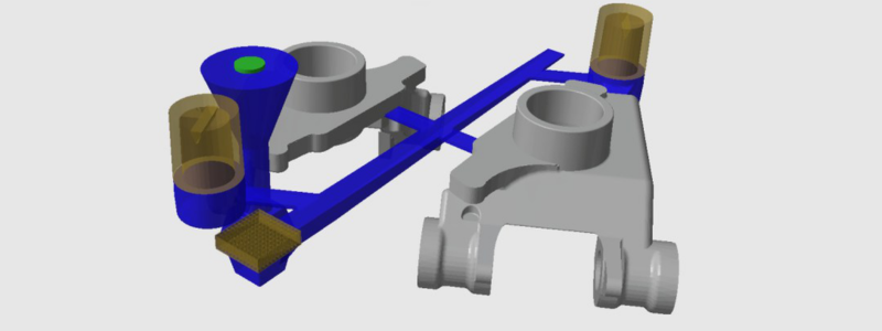 Cómo Reducir Errores de Fundición: Enfriamiento, Contracción y Análisis Volumétrico